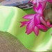 Wired Ribbon, 2 1/2" wide Satin Lime Green - THREE YARDS - Offray "Contessa" Lemongrass, Wired Satin Ribbon, Craft Decor Wire Edged Ribbon