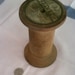 Large Vintage Wooden Decorative Spool