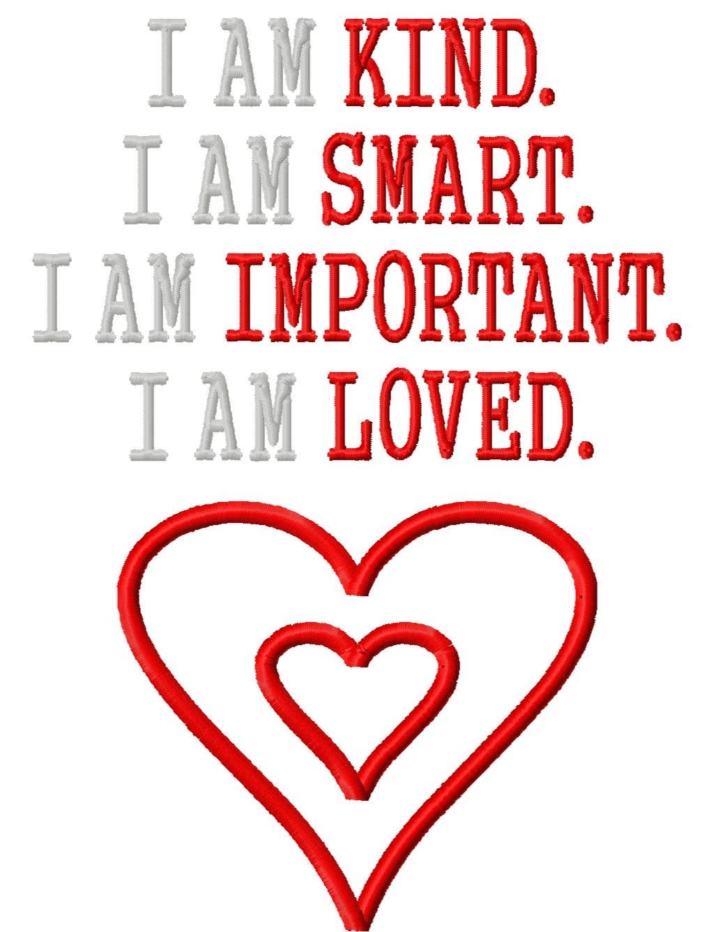 what type of am i i am smart important loved 2 applique what type of am i i am smart important loved 2 applique
