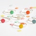 Confetti ring 'you only need one confetti to remember the party...' sterling silver
