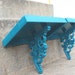 Scrolly Blue Wall Shelves Set