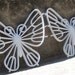 Pick Your COLORS Vintage Butterfly Set Retro Yellow Blue Orange Purple Pink Gray White Lime
