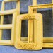 Sunny Yellow Picture Frame Set Ornate