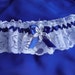 Lace Garter, Royal Blue Garter, Royal Blue Bridal Garter, wedding/prom garter