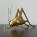 Mid-Century Brass Grasshopper