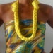 Necklace - Bright Yellow ON SALE 20%off Treasury Item