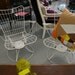 Vintage Pair of Homecrest White Wire Indoor/Outdoor Chairs