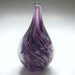 Paperweight / Ring Holder - Pink & Purple Buble Swirl : Disaster Relief