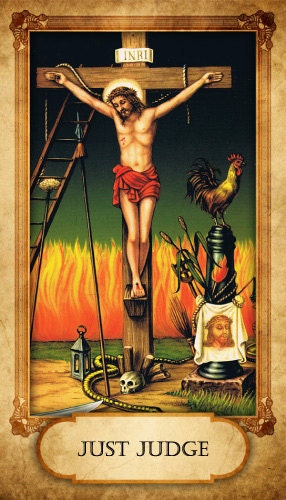 Items similar to Justo Juez (Just Judge) Prayer Card on Etsy