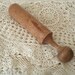 Vintage Primitive Wooden Pestle for Country Kitchen or Farmhouse Decor