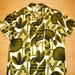 Mens Vintage 70s Mo Bettah Bark Cloth Tiki Surf Beach Sea Shell Hawaiian Shirt L - The Hana Shirt Co