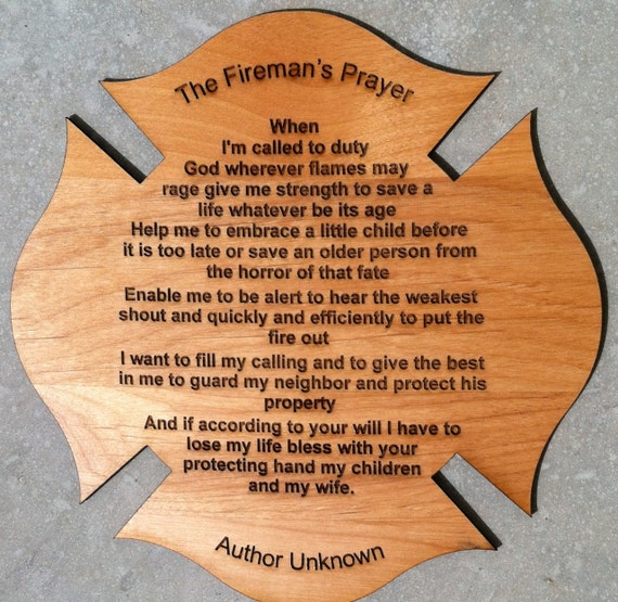 fireman s prayer personalized poem gift for firefighter fireman s prayer personalized poem gift for firefighter