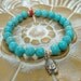 turquoise buddha mala
