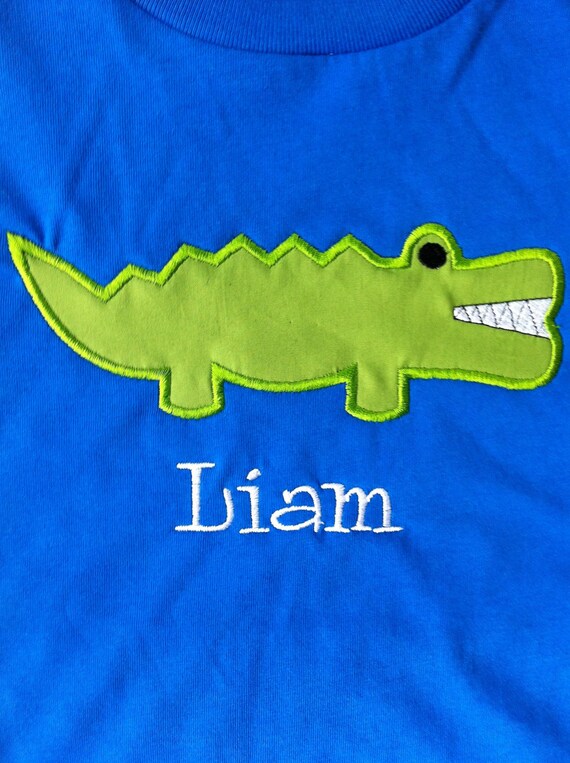 Cute Gator Shirt Infant or Toddler Florida Gators Girl