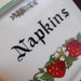 Vintage Ceramic Strawberry Napkin Holder