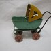 Rare Antique Tin Toy Baby Carriage