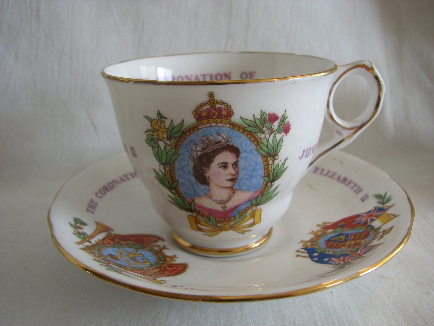 Vintage Royal Stafford Tea Cup Saucer