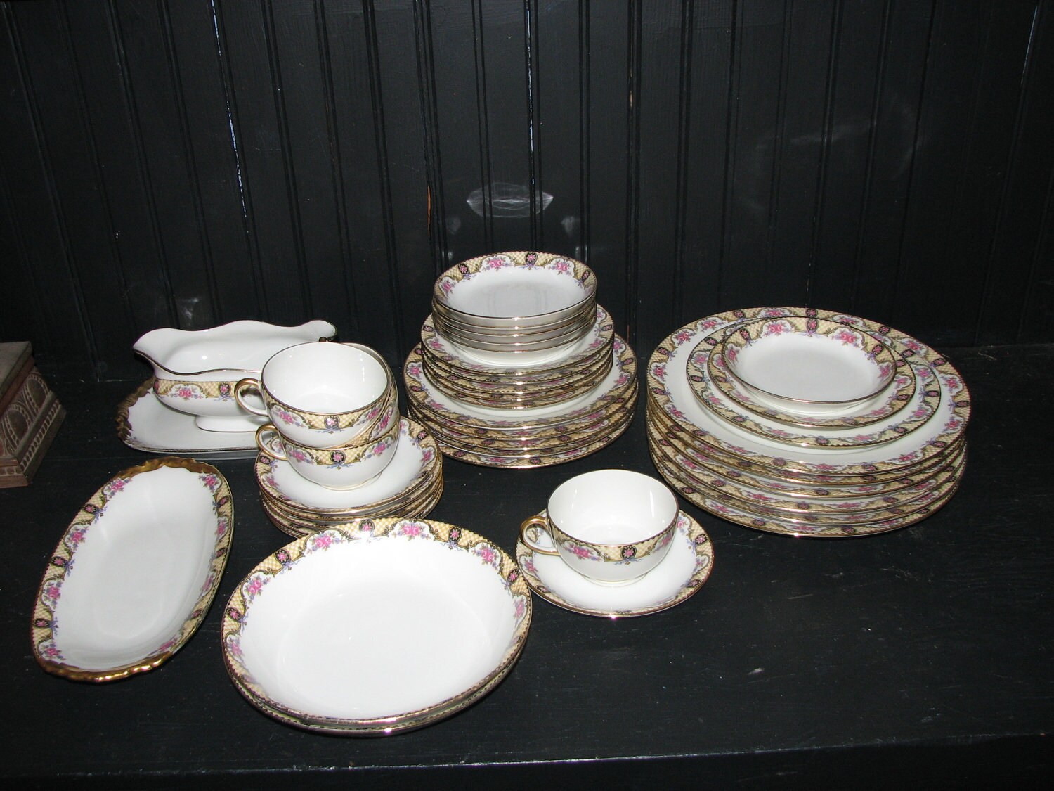 Antique French Limoges Jean Pouyat Limoges France Porcelain