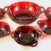 Depression Era Hocking Coronation Royal Ruby