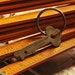 SALE - 25% OFF - Antique Safe Key - Chubb Mosler and Taylor - Canada