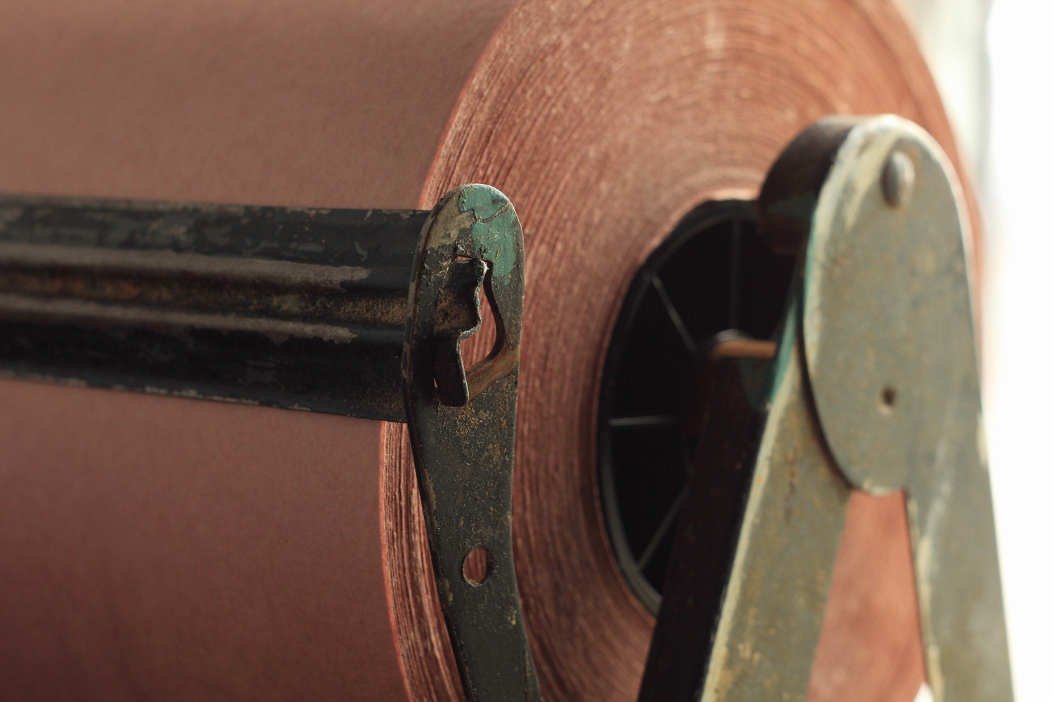Vintage Butcher Paper Roll Holder