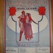 Vintage Sheet Music 1918 " Merry Widow" Die Lustige Witwe