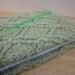Handmade Green Knit Fabric Journal Cover & Jumbo Journal