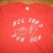 1983 Fun Run t-shirt, soft and thin, L-XL, Screen Stars