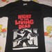 Reserved item.........1980's Night Of The Living Dead horror movie t-shirt, soft and thin, small