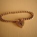 Victorian 9ct Gold MINIATURE Opening Padlock Charm Bracelet