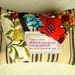 birthday gift - collage pillow - dream pillow - lavender pillow - decorative pillow - friend - housewarming gift