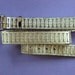 silver belt - silver mesh belt - metallic belt - disco belt - chrome - pewter