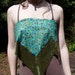 multi purpose festival wear - psychedelic peacock feathers