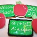 Back to School Sugar Cookies - 1 Dozen
