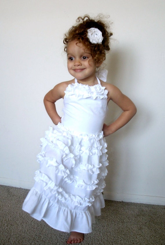 Wedding Flower Girl Sundress Birthday Party by LaParisLaur ...