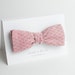 Double-sided bow tie