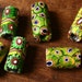 Antique Venetian glass, African trade beads, 7 vintage beads