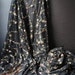 Black lace, embroidered shawl, saree, vintage embroidery