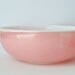 Pink Pyrex Mixing Bowl Plain
