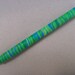 Polymer Clay Covered Ink Pen, Bic Pen, Blue and Green