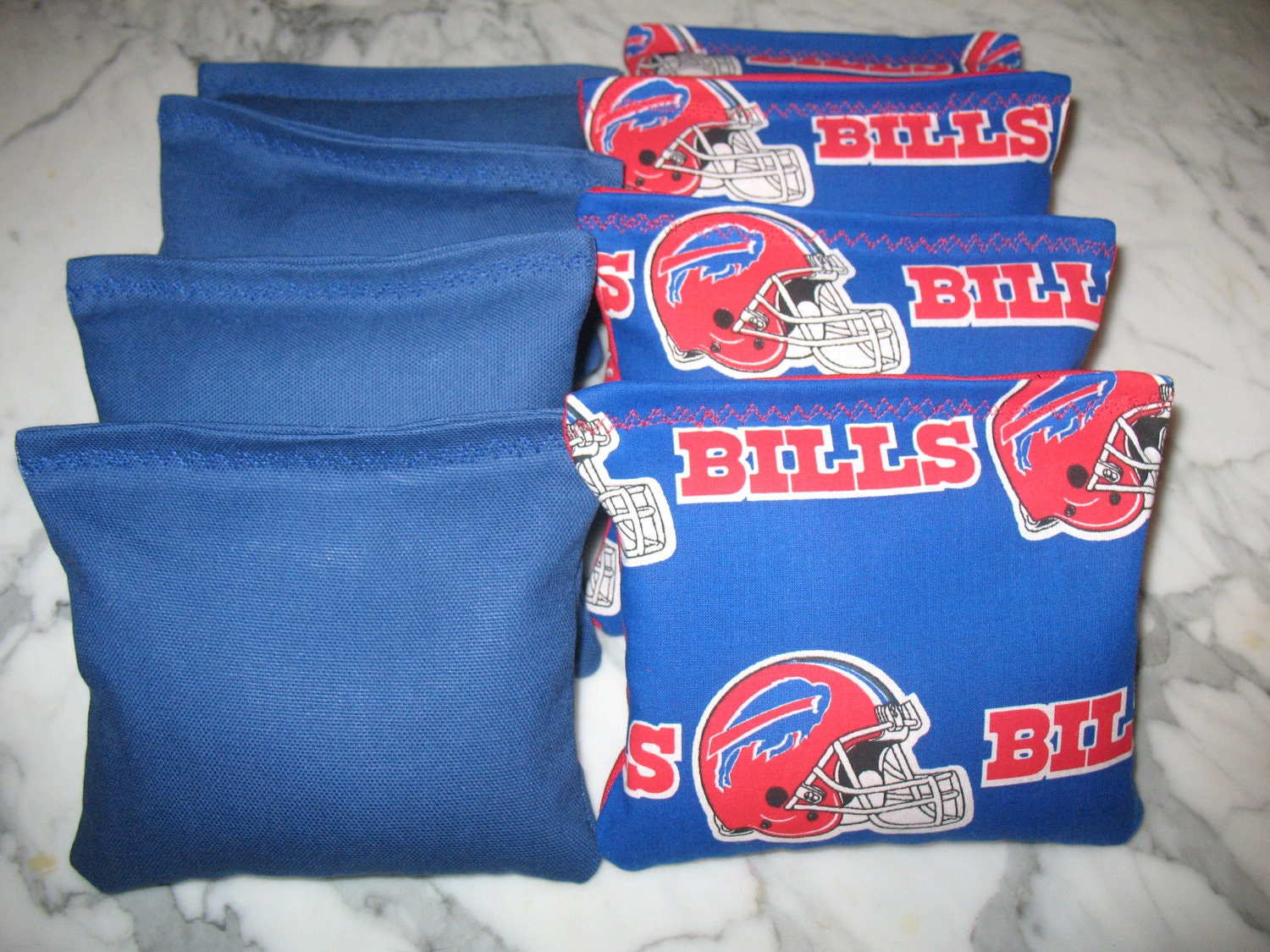 Buffalo Bills NFL Cornhole Bags Set of 8 ACA CERTIFIED