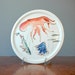 Mid Century Arabia Finland "Aquarium" Plate / Trivet