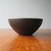 Vintage Danish Modern Enamel Krenit Bowl in Blue