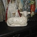 Vintage Concrete Lamb 1950's