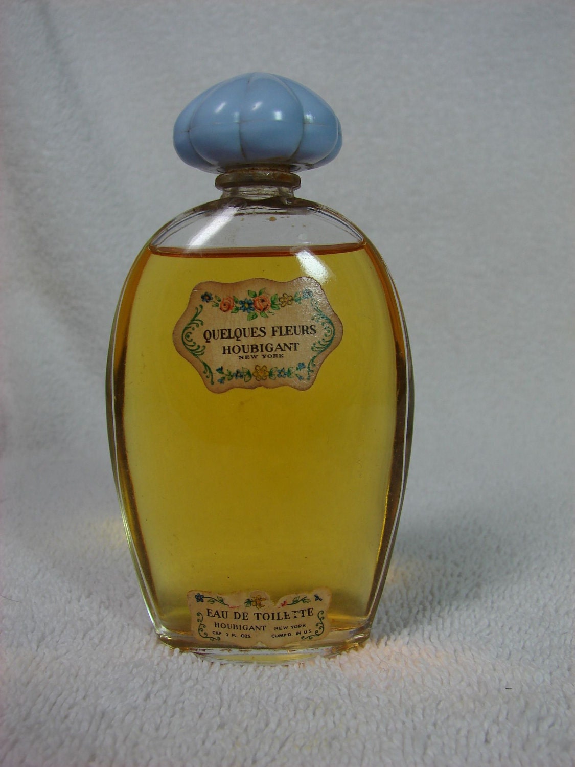 VINTAGE Houbigant QUELQUES FLEURS Perfume Eau de Toilette