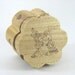 Jewelry Box - Wood Pyrography - Princess and Knight kiss treasury box