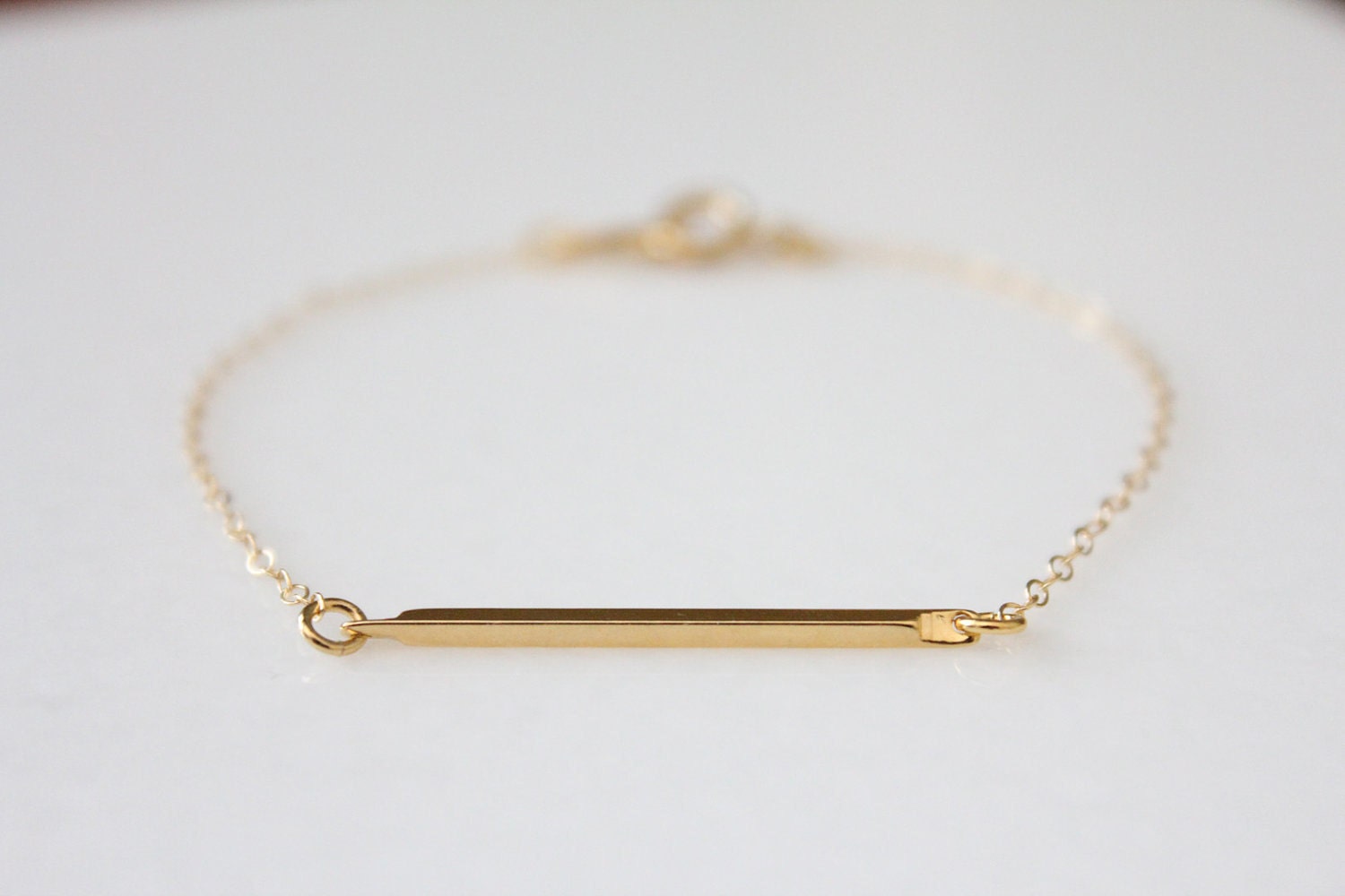 Gold Bar Bracelet