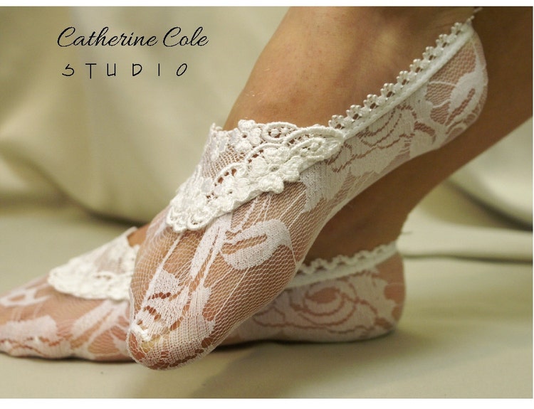 heels with lace socks