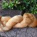 100grms hand painted silk and cashmere lace weight yarn "golden haze "