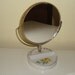 2 Sided Swivel Mirror With Yellow Roses
